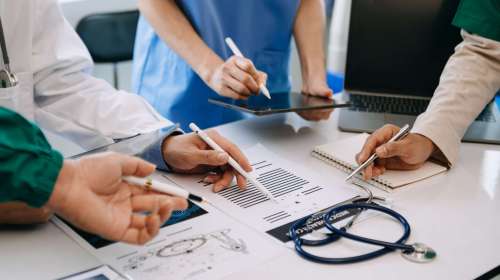 Meeting,Team,Of,Doctor,And,Medical,Staff,Consultation,About,The